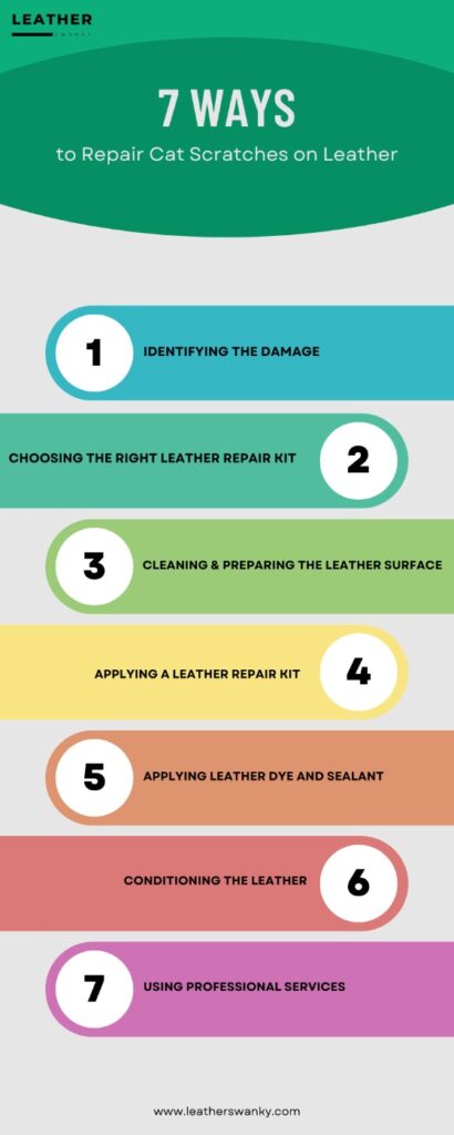 7 ways to Repair Cat Scratches on Leather
