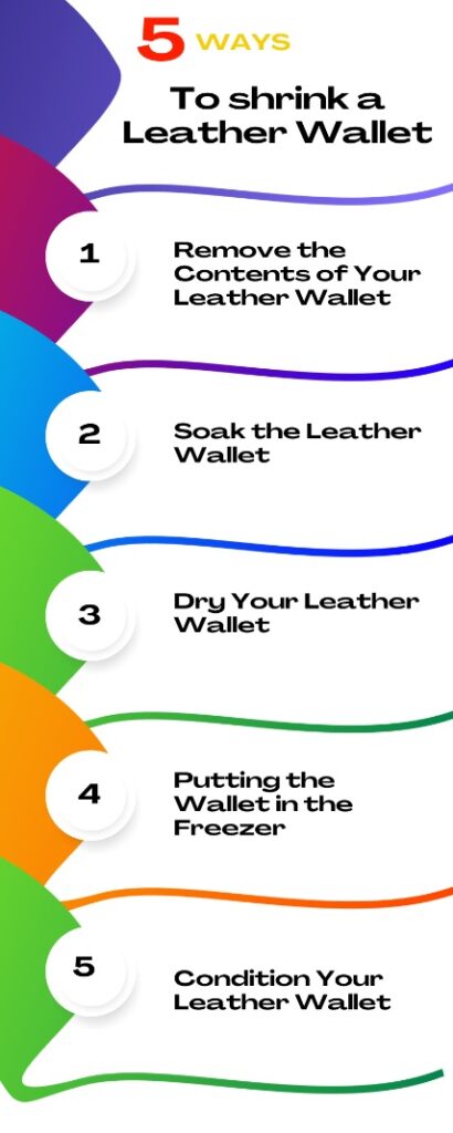 5 Ways to Shrink a Leather Wallet