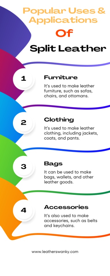 Popular Uses and Applications Of Split Leather